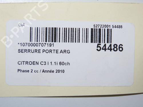 rear-left-lock-citroen-c3-ii-sc_-2009-33279340 main image