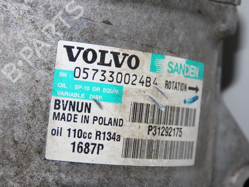 AC compressor VOLVO V40 Hatchback (525) D3 | BP39418468M34 - Image 3
