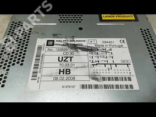 Radio OPEL CORSA D (S07) 1.3 CDTI (L08, L68) | BP9595223E6 