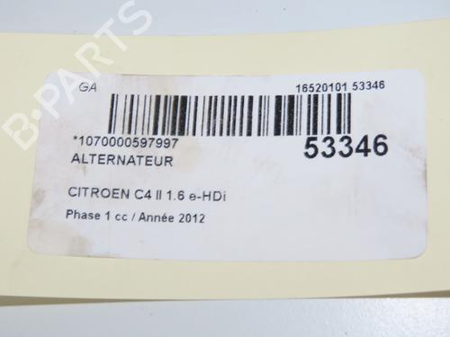 Alternator CITROËN C4 II (NC_) 1.6 HDi 110 | BP32657930M7 