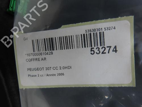 Tailgate PEUGEOT 307 CC (3B) 2.0 HDi 135 | BP28832323C6 