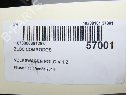 Used Steering column stalk Steering column stalk VW POLO V (6R1, 6C1) 1.2 (60 hp) 32377343 32377343