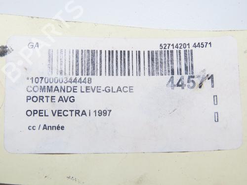 Used Left front window switch Left front window switch OPEL VECTRA B Hatchback (J96) 2.0 i 16V (F68) (136 hp) 34201716 34201716