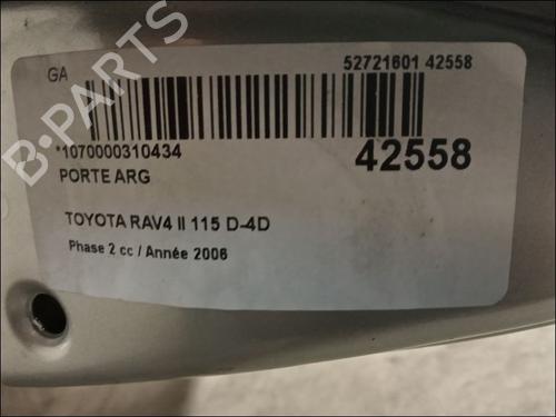Used Left rear door TOYOTA RAV 4 II (_A2_) 2.0 D 4WD (CLA20_, CLA21_, CLA20R, CLA21R) (116 hp) 9617457