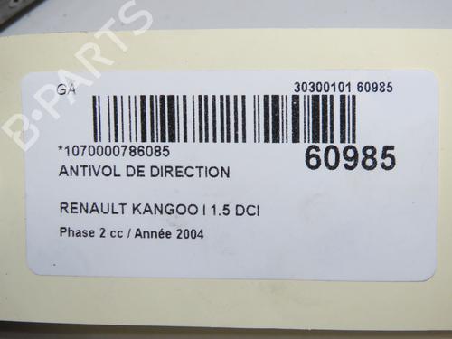 Ignition barrel RENAULT KANGOO (KC0/1_) 1.5 dCi (KC07) | BP38527433M48 - Image 5