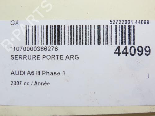 Used Rear left lock AUDI A6 Allroad C6 (4FH) 3.0 TDI quattro (233 hp) 28831968