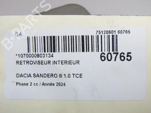 Rear mirror DACIA SANDERO III 1.0 TCe 90 | BP38527538I6 - Image 4