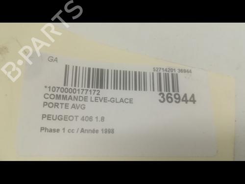 Used Left front window switch PEUGEOT 406 (8B) 1.8 16V (110 hp) 9602378