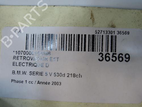 Used Right mirror Right mirror BMW 5 (E60) 530 d (218 hp) 34457053 34457053