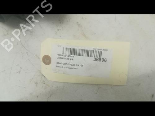 Used Mass air flow sensor SEAT CORDOBA (6L2) 1.4 TDI (70 hp) 9600298