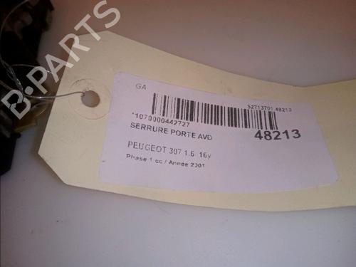 Front right lock PEUGEOT 307 (3A/C) 1.6 16V | BP15657399C97 