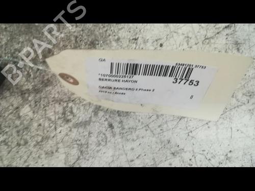 Used Tailgate lock DACIA SANDERO II 1.2 (75 hp) 9606955