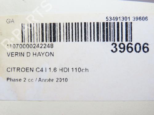 Tailgate lift support CITROËN C4 I (LC_) 1.6 HDi | BP14879879C138 