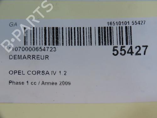 Startmotor OPEL CORSA D (S07) 1.2 (L08, L68) (80 hp) 30740757