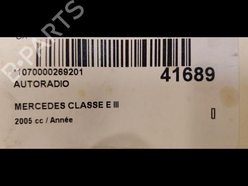 Radio MERCEDES-BENZ E-CLASS (W211) E 280 CDI (211.020) | BP23174907E6 