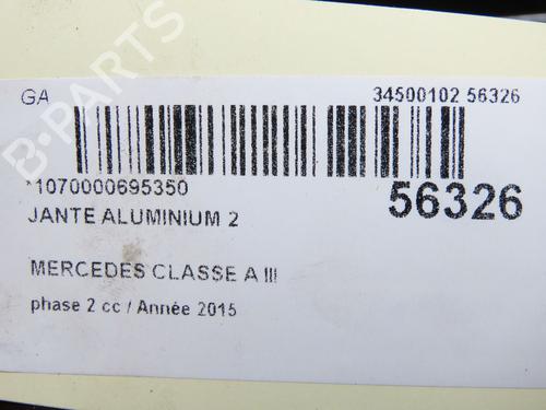 Rim MERCEDES-BENZ A-CLASS (W176) A 160 CDI / d (176.011) | BP32150756C45 