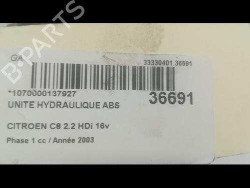 ABS pump CITROËN C8 (EA_, EB_) 2.2 HDi | BP9599540M43