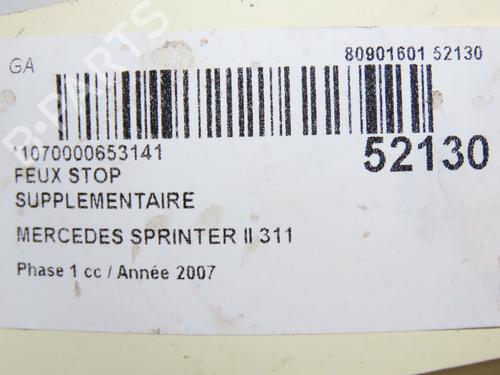 Used Third brake light MERCEDES-BENZ SPRINTER 3,5-t Van (B906) 311 CDI (906.631, 906.633, 906.635, 906.637) (109 hp) 28832871
