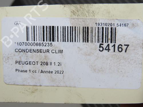 Used Heater matrix Heater matrix PEUGEOT 208 II (UB_, UP_, UW_, UJ_) 1.2 PureTech 100 (101 hp) 31274322 31274322