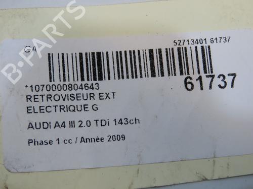 left-mirror-audi-a4-b8-8k2-2007-2008-2009-2010-2011-2012-2013-2014-2015-2016-2017-39997097 main image