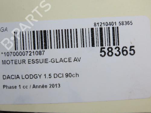 Front wiper motor DACIA LODGY (JS_) 1.5 dCi (JSMC, JSAF) | BP36310697M29 - Image 5