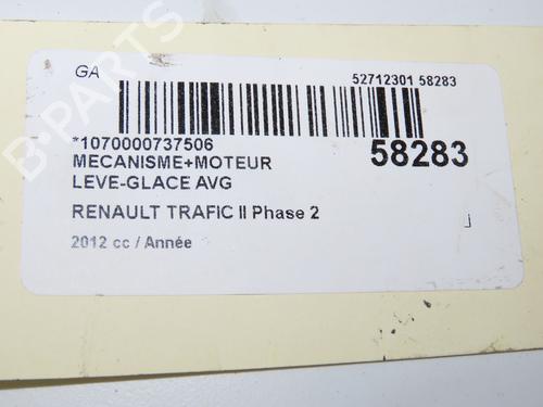 Front left window mechanism RENAULT TRAFIC II Van (FL) 2.0 dCi 90 (FL0H, FL00, FL01, FL0M, FL0P, FL0S) | BP36427148C22 - Image 4