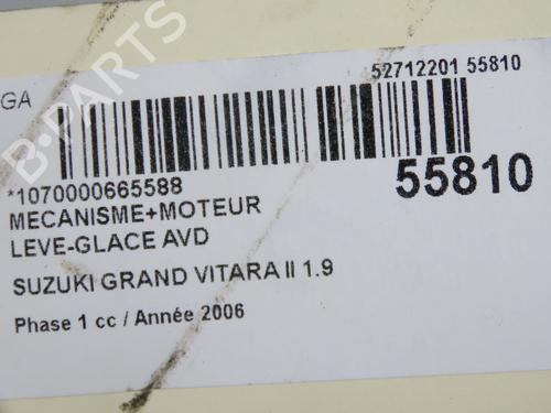 Used Front right window mechanism SUZUKI GRAND VITARA II (JT, TE, TD) 1.9 DDiS All-wheel Drive (JT419, TD44, JB419WD, JB419XD,... (129 hp) 32076124