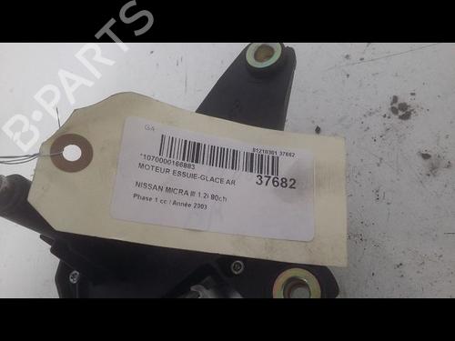 Used Rear wiper motor NISSAN MICRA III (K12) [2002-2010]  23178243