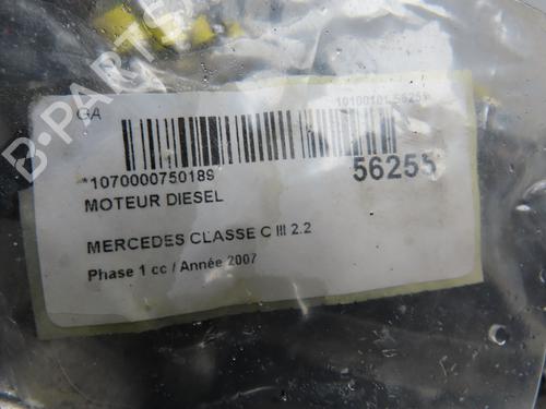 Used Engine Engine MERCEDES-BENZ C-CLASS (W204) C 220 CDI (204.008) (170 hp) 40110541 40110541