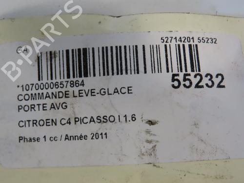 Left front window switch CITROËN C4 Picasso I MPV (UD_) 1.6 HDi 110 | BP29415176I27
