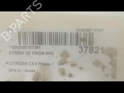 Used Left front brake caliper CITROËN C5 III (RD_) 2.0 HDi 140 (RDRHF8, RDRHFA, RDRHA8, RDRHAJ) (140 hp) 14878213