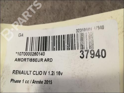 Right rear shock absorber RENAULT CLIO IV (BH_) 1.2 16V | BP9610987M19 