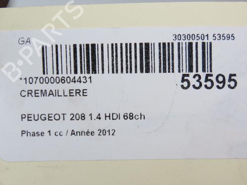 Used Steering rack PEUGEOT 208 I (CA_, CC_) 1.4 HDi (68 hp) 29345202