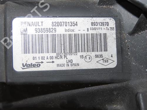 Venstre forlygte RENAULT TRAFIC II Van (FL) 2.0 dCi 115 (FL01, FL0U, FL00, FL0H, FL0M) | BP34408925C28 - Image 3