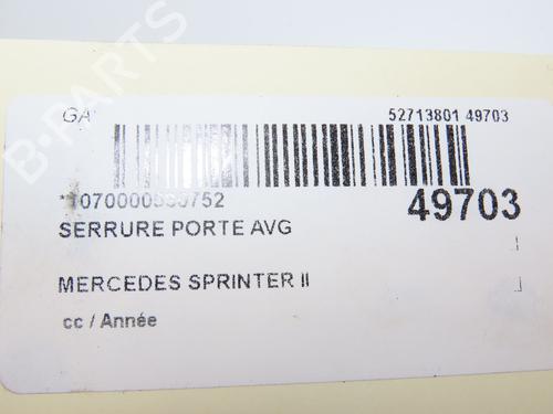 Used Front left lock MERCEDES-BENZ SPRINTER 4-t Van (B907, B910) 414 CDI RWD (907.643, 907.645, 907.647) (143 hp) 29170492