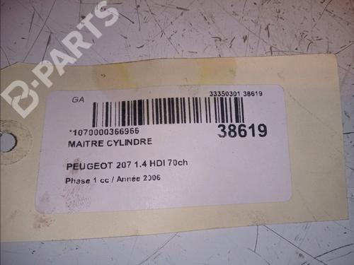 Brake master cylinder PEUGEOT 207 (WA_, WC_) 1.4 HDi | BP11100391M77 