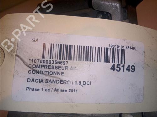 AC compressor DACIA SANDERO 1.5 dCi | BP11099474M34