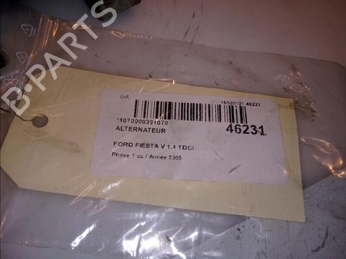 Alternator FORD FIESTA V (JH_, JD_) 1.4 TDCi | BP23172087M7 