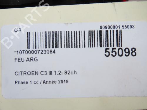 left-taillight-citroen-c3-iii-sx-2016-38023810 main image