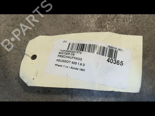 Used Electronic module PEUGEOT 405 I (15B) 1.9 Diesel (69 hp) 23171785