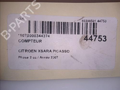 Instrument cluster CITROËN XSARA PICASSO (N68) 1.6 HDi | BP23174839C47 