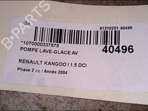 Washer pump RENAULT KANGOO Express (FC0/1_) 1.5 dCi (FC07, FC1R) | BP14881521E24 