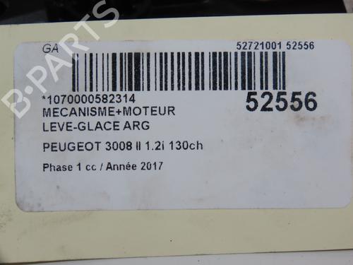 Used Rear left window mechanism PEUGEOT 3008 II SUV (MC_, MR_, MJ_, M4_) 1.2 THP/ PureTech 130 (MRHNSM, MRHNSU, MRHNSJ, MRHNYW,... (131 hp) 24359053