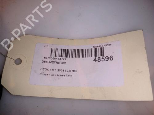 Used Mass air flow sensor PEUGEOT 5008 (0U_, 0E_) 2.0 HDi (163 hp) 14950193