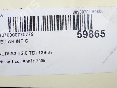 Left tailgate light AUDI A3 Sportback (8PA) 2.0 TDI | BP36939906C79  - Image 5