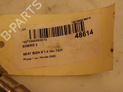 Used Ignition coil SEAT IBIZA III (6L1) 1.4 16V (75 hp) 16769450