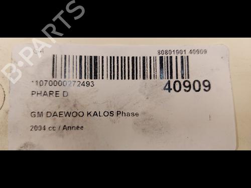 Right headlight DAEWOO KALOS (KLAS) 1.2 | BP9612789C29 - Image 3