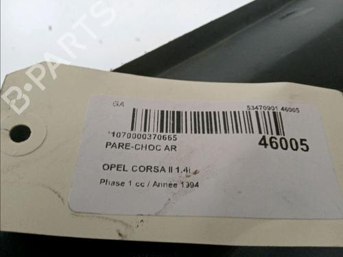 Rear bumper OPEL CORSA B (S93) 1.4 i (F08, F68, M68) | BP12604689C8 