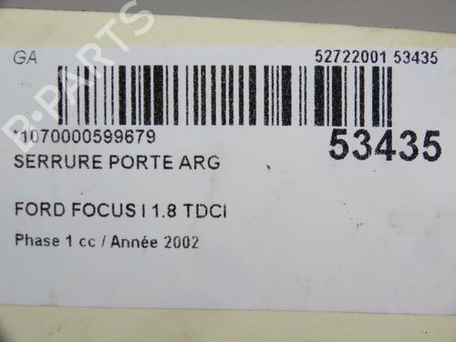 Venstre bak lås FORD FOCUS I (DAW, DBW) 1.8 TDCi (115 hp) 28832000