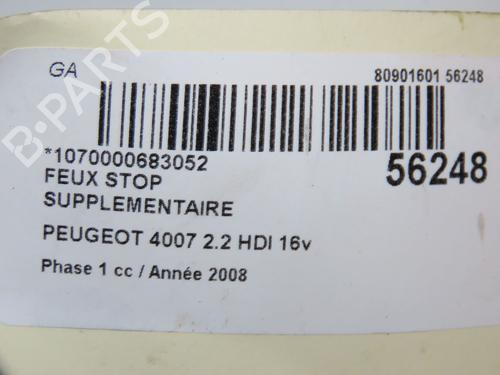 Used Third brake light PEUGEOT 4007 (VU_, VV_) 2.2 HDi (156 hp) 31121277